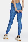 Zelocity Quick Dry Gym Leggings - Bright Cobalt — thumbnail 3